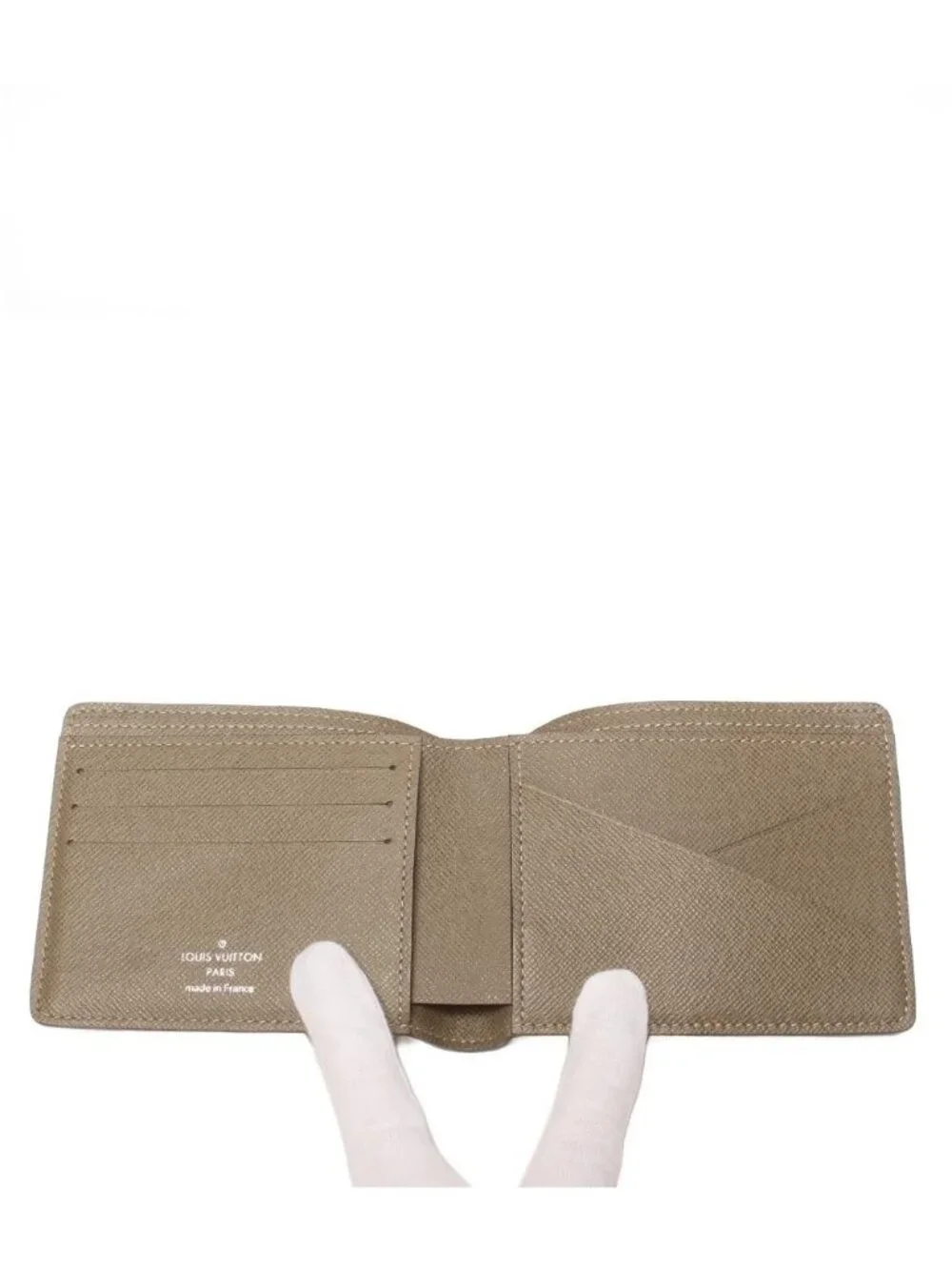 Louis Vuitton Bifold Wallet Portefeuille Multiple Taiga